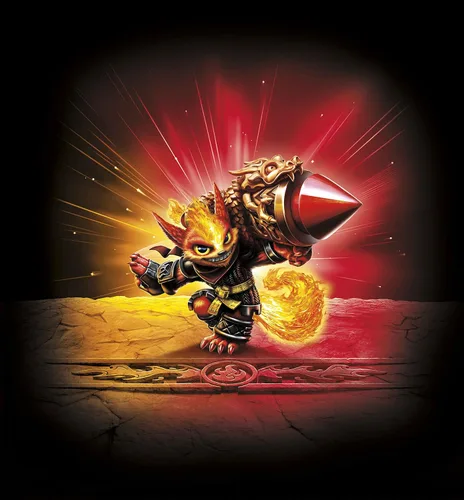 Vista 5 de Skylanders Imaginators Master Flare Wolf