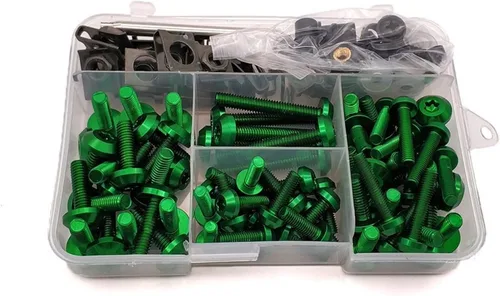Vista 13 de Bodywork Kits Motorcycle Fairing Bolt Nuts Kit Body Fastener Screws for FZ6R MT01 MT03 MT25 MT125 FZ8 TDM 900 MT125 YZF R15 XT660 Parts