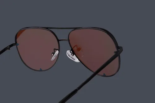 Vista 6 de ADE WU Gafas de sol estilo aviador retro de gran tamaño para mujer, clásicas, negras, doradas, de metal, vintage, grandes pilotos