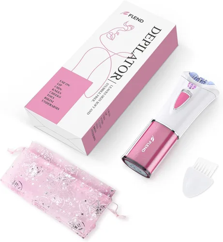 Vista 9 de Depiladora facial para mujeres, depiladora para mujer, deslizamiento suave, dispositivo de depilación para cara, piernas, brazos y axilas, removedor
