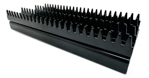 Vista 7 de Buff Rake - Repuesto de placa de metal Cabeza de dientes de rastrillo de rueda de pulido con 2 tornillos Herramienta de rastrillo de pulido