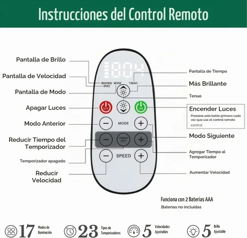 Vista 3 de SHareconn Árbol de Navidad de ciprés artificial preiluminado de 7 pies 390 luces blancas cálidas y multicolor, 17 modos de control remoto, 1420
