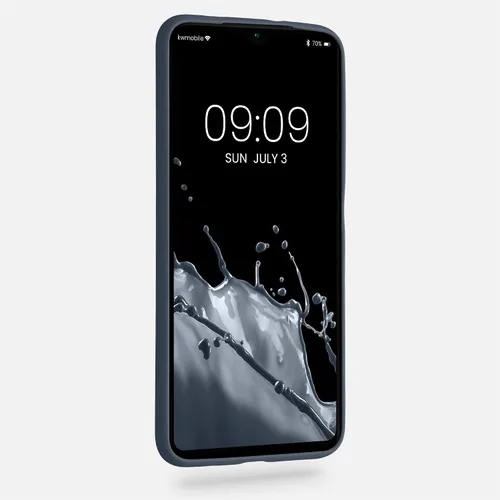 Vista 2 de kwmobile Funda compatible con Xiaomi Redmi 9T - Funda protectora de silicona TPU suave y delgada - Arándano