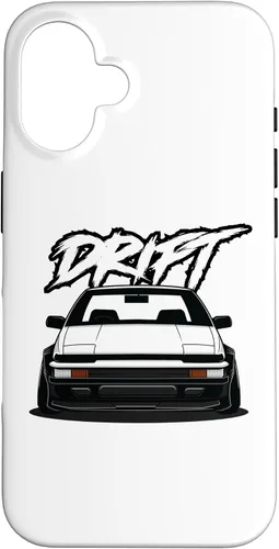 Vista 31 de iPhone 12 Pro Max JDM Drift Anime Manga Car Hachiroku, una funda de carreras para autos de postura 86