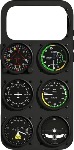 Vista 22 de Pilot Six Flight Instruments - Carcasa para iPhone 17