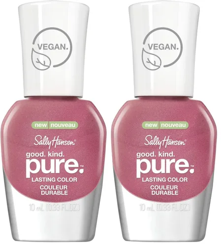 Vista 18 de Sally Hansen Good Kind Pure Vegan - Esmalte de uñas Meteorite 390 para mujer, 0.33 onzas Meteorito 390