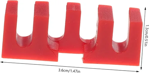 Vista 2 de 2 unids máquina tenis accesorios herramientas protector adaptadores de carga esparcidores esparcidores esparcidores rojo raqueta