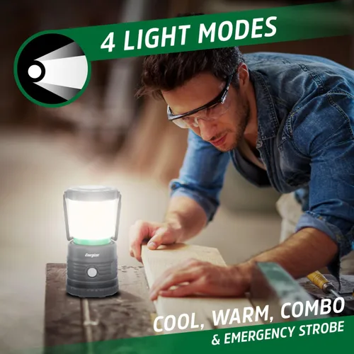 Vista 3 de Energizer - Linterna LED de campamento X1000, luz brillante y resistente para tiendas de campaña, linterna resistente al agua para campamento