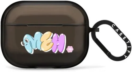Vista 15 de CASETiFY Impact Airpods Pro (1ª/2ª) - Funda con anillo, color negro