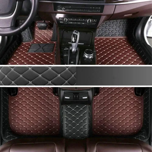 Vista 9 de Alfombrillas automotrices personalizadas para 99.99 % de los sedán, SUV, automóvil deportivo, hombres y mujeres, protección completa, almohadillas