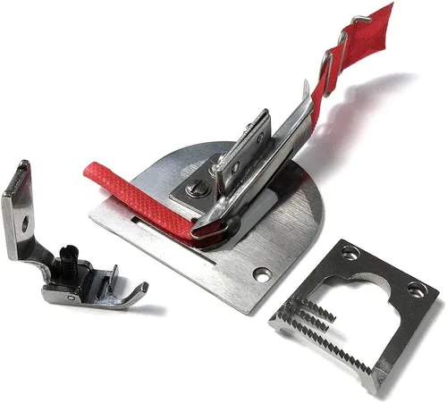 Vista 2 de Top Clean Bottom Raw Binding Sewing Set para Singer Zig-zag Máquina de coser