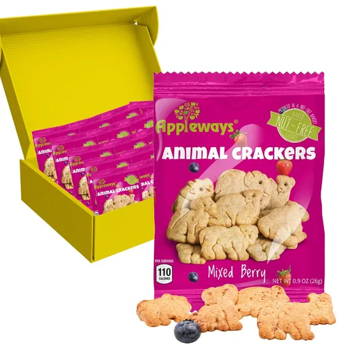 Vista 10 de Appleways Galletas de queso cheddar, patatas fritas de queso totalmente naturales envueltas individualmente, aperitivo de queso certificado Kosher