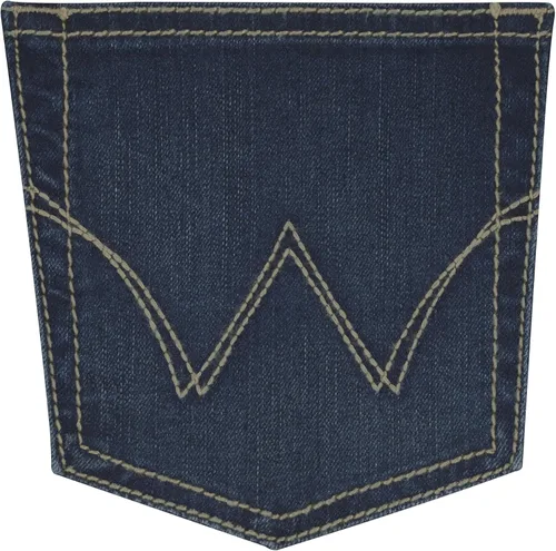 Vista 5 de Wrangler Jeans de equitación para mujer Q Baby Mid Rise Cut Ultimate