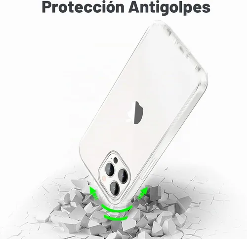 Vista 7 de JJGoo Funda transparente compatible con iPhone 12 Pro Max, transparente, suave, a prueba de golpes, delgada funda protectora para teléfono