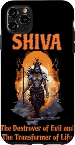 Vista 13 de Lord Shiva Destroyer Transformer Hindu God Spiritual Hippie Case for iPhone 16