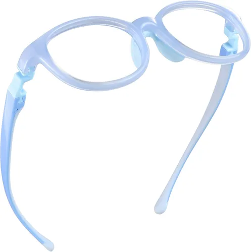 Vista 25 de LifeArt Lentes de bloqueo de luz azul para niños, filtran el 85% de la luz azul dañina, antifatiga ocular y borrosa, anteojos para computadora