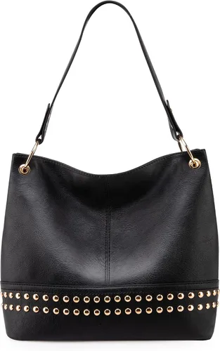 Vista 13 de Carteras para mujer, bolsos hobo para mujer, bolso de hombro holgado *Turquesa