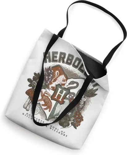 Vista 2 de Harry Potter Herbology Crest Hogwarts School of Witchcraft - Bolsa de mano Blanco 16 pulgadas