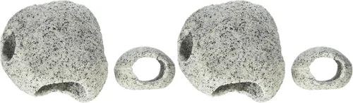 Vista 10 de Penn-Plax Deco-Replicas - Adorno de granito para acuario y escondite – Aspecto realista de piedra – Seguro para tanques de agua dulce y agua salada