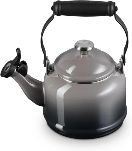 Vista 8 de Le Creuset - Tetera Demi esmaltada en acero, 1.25 cuartos de galón, Artichaut