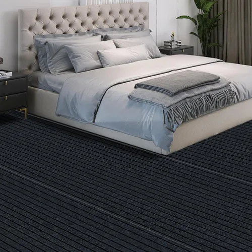 Vista 9 de Almohadilla antideslizante para escaleras interiores, 27.56 pulgadas x 20 pies, 1 rollo de camino de escalera para escaleras alfombradas, protección