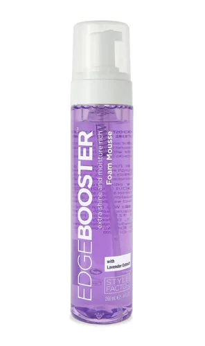 Vista 5 de Style Factor Edge Booster Extra Shine Foam Wrap - Mousse de espuma rica en humedad, 9 onzas (con biotina)