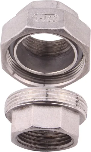 Vista 5 de Unión de accesorios de tubería fundida - 1" NPT hembra montaje acero inoxidable 304, clase 150