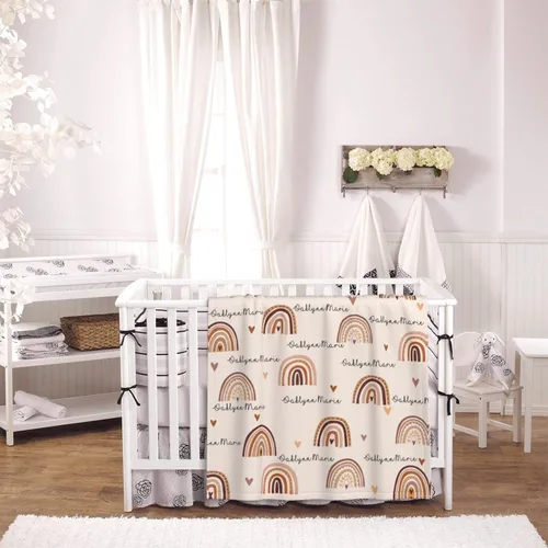 Vista 8 de Mantas de bebé personalizadas para niños y niñas, regalos personalizados para bebés, mantas de bebé personalizadas para niñas y niños, artículos