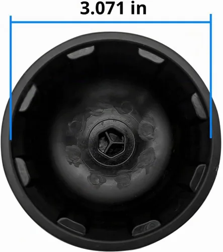 Vista 5 de ZKTOOL Llave de rueda para tapa de cubo de rueda compatible con Mercedes-Benz W205 AMG e63 c63 c63s Maybach S65, 2015-2019, llave de extracción