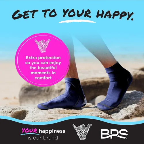 Vista 19 de BPS "Second Skin" - Calcetines de voleibol de playa ultra flexibles de secado rápido, calcetines de fútbol de arena, botines de deportes acuáticos