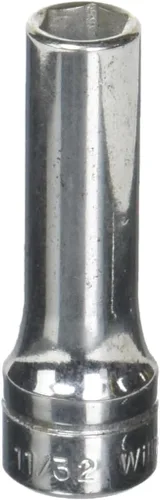 Vista 9 de Williams BMD-606 3/8 Drive Deep Socket, 6 Point, 6 mm