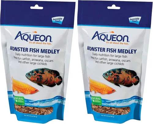 Vista 4 de Aqueon Monster Fish Medley 3.5 onzas