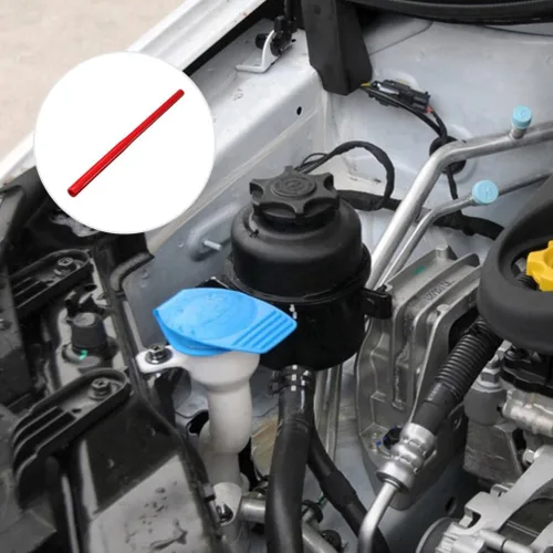 Vista 3 de VICASKY Herramienta de bujía, enchufe de bujía de goma roja para automóviles y motocicletas, removedor de instalación portátil para motocicletas