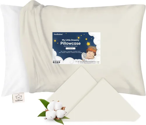Vista 15 de KeaBabies - Funda de almohada de algodón orgánico de 13 x 18 pulgadas, ABC Abc Tierra