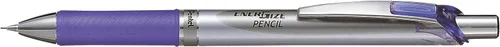 Vista 2 de Pentel Lápiz mecánico, Energize, 0.020 in, blanco perla y negro (PL75-AW)
