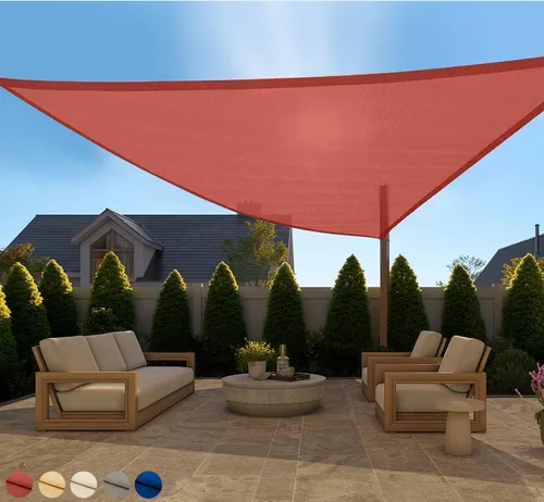 Vista 37 de GORILLA GRIP - Toldo parasol resistente, protección UV, resistente a la decoloración, desgarros y óxido, rectangular, con bordes curvos que bloquean