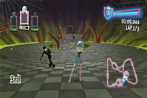 Vista 3 de Monster High Skultimate Roller Maze - Nintendo Wii