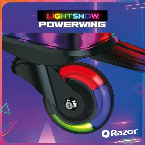 Vista 5 de Razor PowerWing - Patinete con ruedas con luz LED para niños mayores de 6 años
