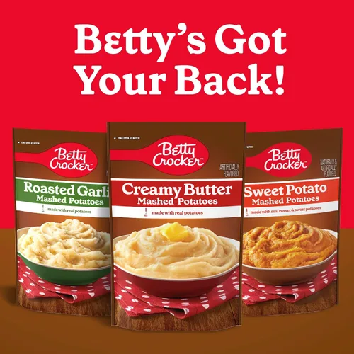 Vista 8 de Betty Crocker Puré de batatas dulces, hecho con batatas reales, 4.5 onzas (paquete de 8)
