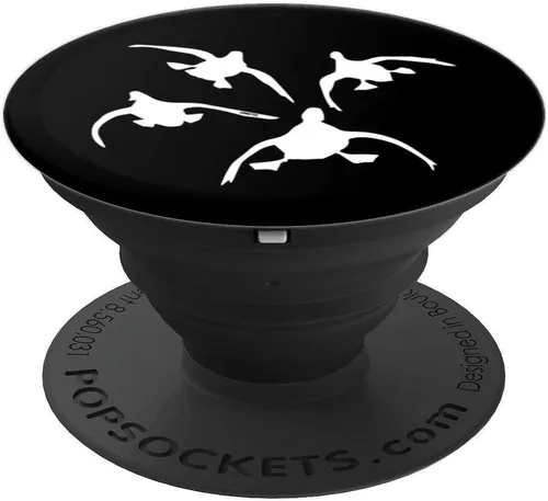 Vista 4 de Committed Waterfowl PopGrip adhesivo PopSocket de caza de patos