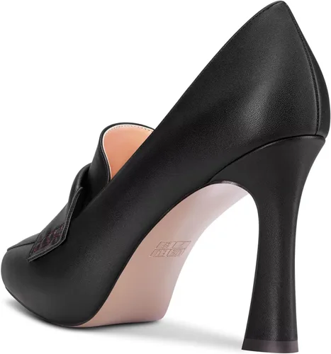 Vista 3 de Castamere Mocasines de tacón alto de aguja para mujer, con punta puntiaguda, para trabajo, negocios, oficina, vestido de 3.9 pulgadas