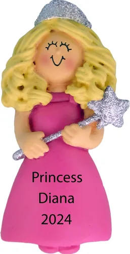 Vista 14 de Santa Tell Me Adorno de Navidad de castillo de princesa 2025, decoración personalizada para árbol, regalo personalizado para niñas, hija, niño