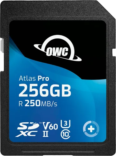 Vista 12 de OWC Atlas Pro - Tarjeta de memoria SDXC UHS-II V60 de 64 GB