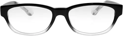 Vista 5 de Gafas de lectura de vidrio transparente - Lentes de cristal real - Marco de acetato elegante - Aumento +0.25 a +3.00