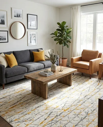 Vista 23 de Rugs.com Alfombra de la colección Finsbury, alfombra mediana gris de 2 x 3 pies, perfecta para salas de estar, comedores grandes, planos abiertos
