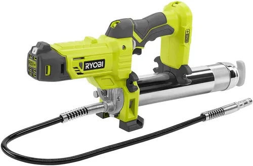 Vista 2 de Pistola de grasa inalámbrica Ryobi P3410 de 18 V (solo herramienta)