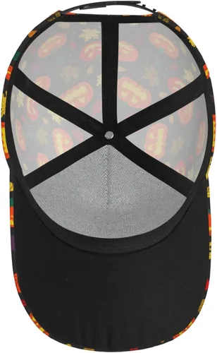 Vista 5 de Gorra de béisbol de Halloween, gorra de sol de camionero, ajustable, gorra de béisbol para mujeres y hombres