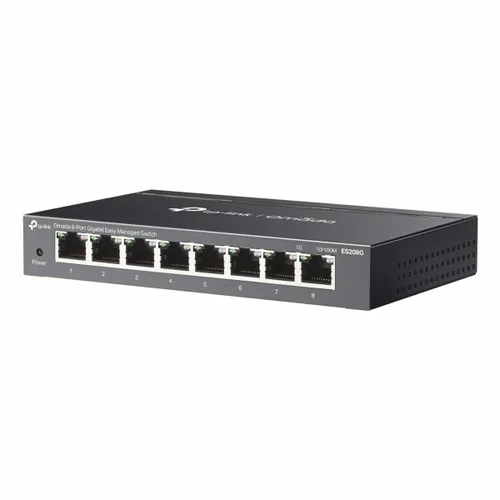 Vista 10 de Switch TP-Link ES208G