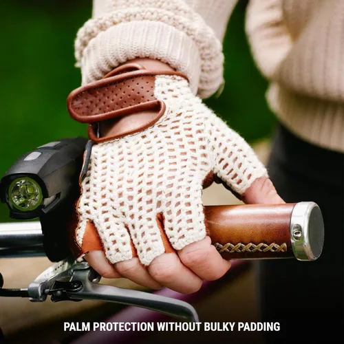 Vista 4 de Portland Design Works 1817 - Guantes de ciclismo unisex sin dedos, accesorios de ciclismo