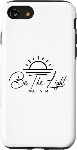 Vista 18 de Dichos cristianos y versos de la Biblia Mateo 5,14 Funda para iPhone 16